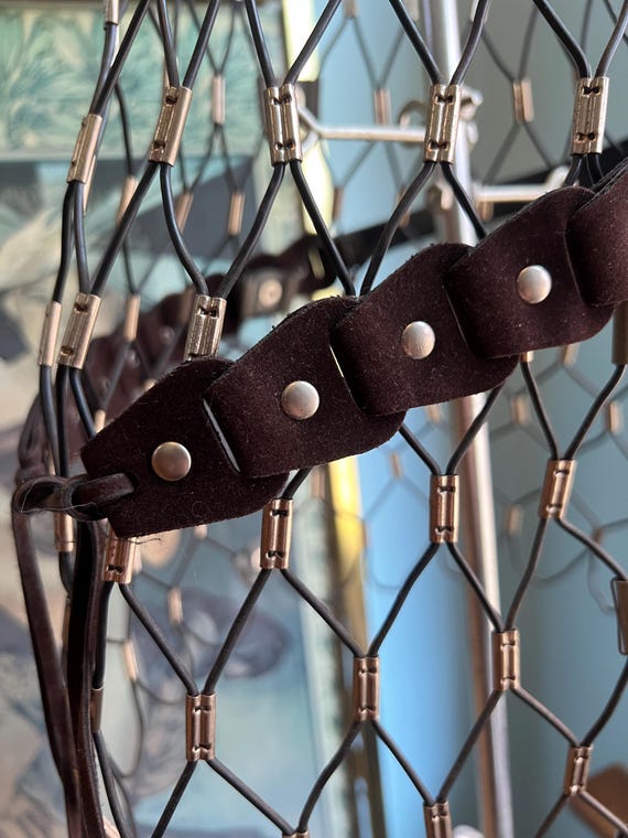 Brown Tassel Tie Belt - image 8