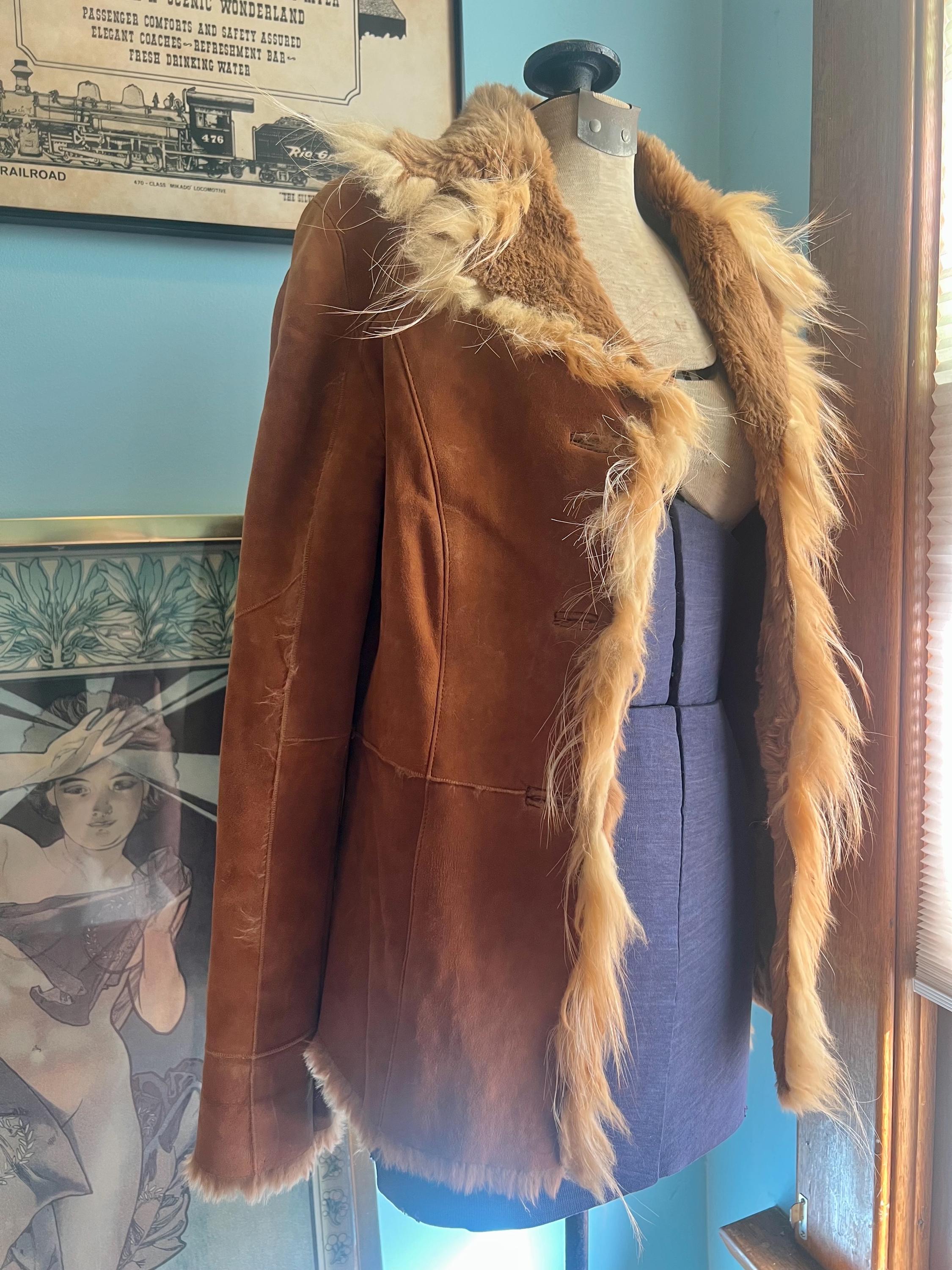 Y2k Fur Jacket - Etsy Y2k Fur Jacket - Etsy