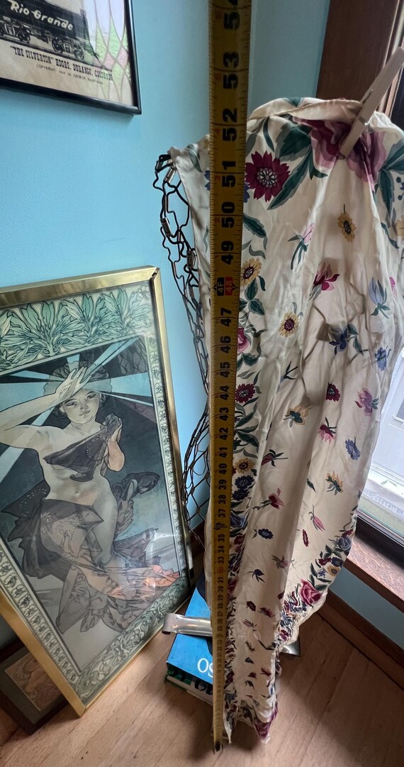 Albert Nippon Rectangular Silk Scarf - image 3