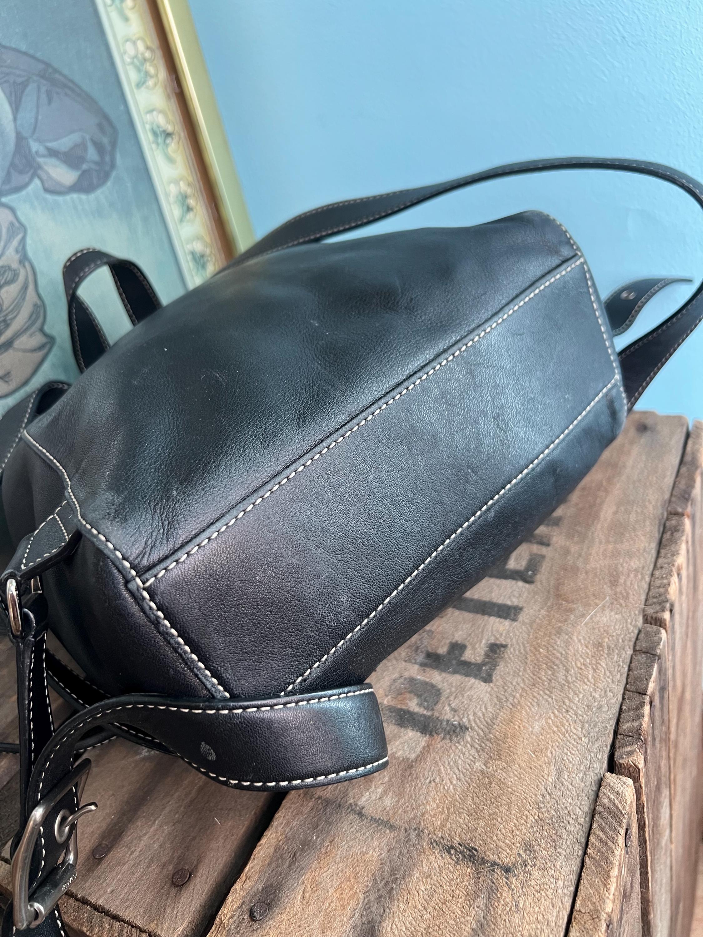 Vintage Black Coach Legacy Drawstring Backpack Mini Backpack - Etsy Vintage Black Coach Legacy Drawstring Backpack Mini Backpack - Etsy