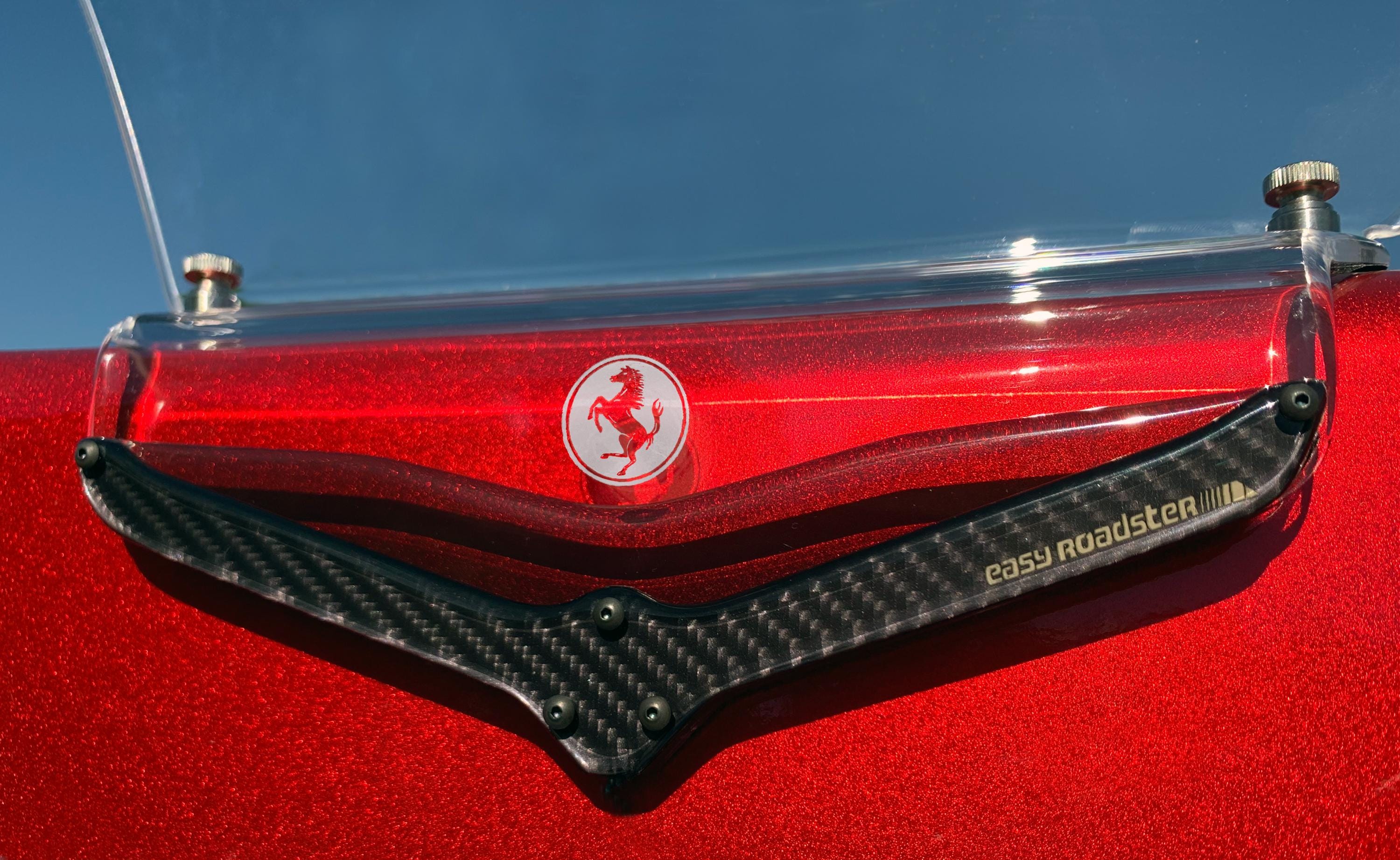 1999-2009 ウィンドディフレクター フェラーリ 360 スパイダーおよび