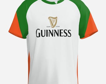 Guinness Irish Tricolour Jersey: Official Stout Merchandise