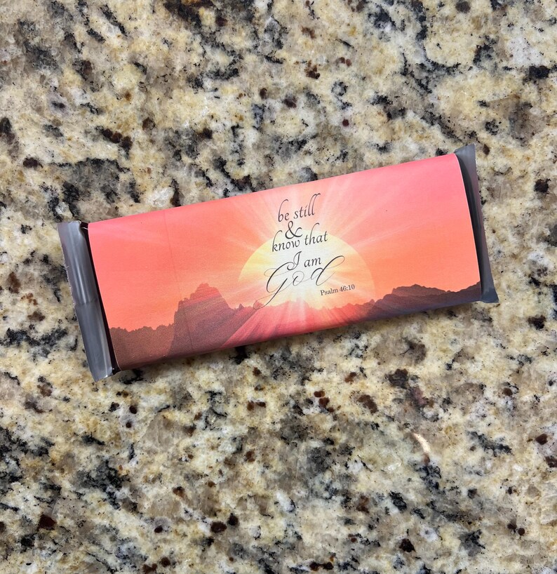 Scripture Candy Bar Wrapper Printable, Instant Download, Perfect for ...