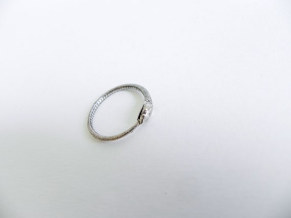 Snake Ring Sterling Silver – Vintage Style Serpent Ring For Men & Women | 925 Silver No Gemstone, Hypoallergenic Jewelry Gift For Him Or Her