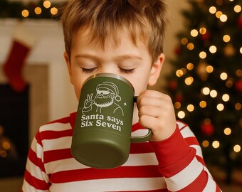 Santa Six Seven Insulated 12oz Mug