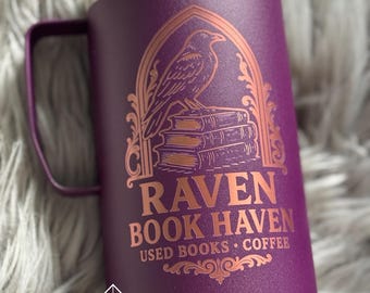 Custom Design and Engraved 24oz Camp Mug