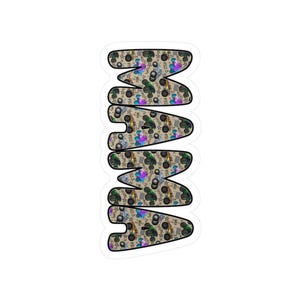 Fun Vintage-Inspired Kiss-Cut Vinyl Decals, Decorative Stickers for Laptops, Water Bottles, Car Windows, Gift Ideas