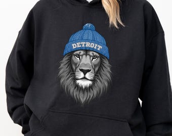 Detroit Football Sweatshirt,Detroit Football Crewneck, Detroit Sweatshirt Women, Detroit Football Sports Gear,Game Day Sweatshirt