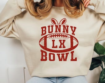 Benito Bunny Bowl Sweatshirt,Bunny Bowl Bad Bunny Sweatshirt, Bowl Bunny LX Shirt, Here For The Benito Bowl Unisex Tee