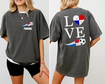 Panama Soccer World Vintage Comfort Colors Shirt, 2026 Soccer Fan Shirt