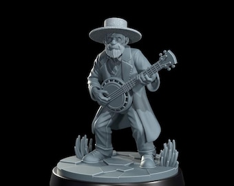 32mm Mad Old Banjo, Cthulhu Investigator