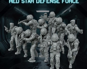 32mm RedStar Defense Force
