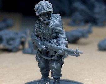28mm ww2 us paratrooper firing bar