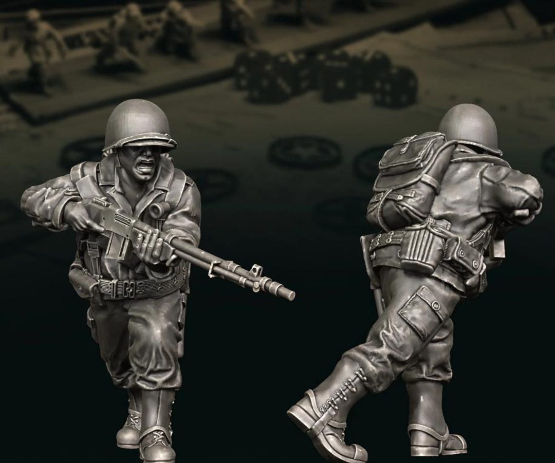 28mm WW2 US Rangers 2 - Etsy