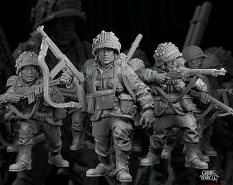 28mm WW2 - USA - Overlord - US Rangers #3