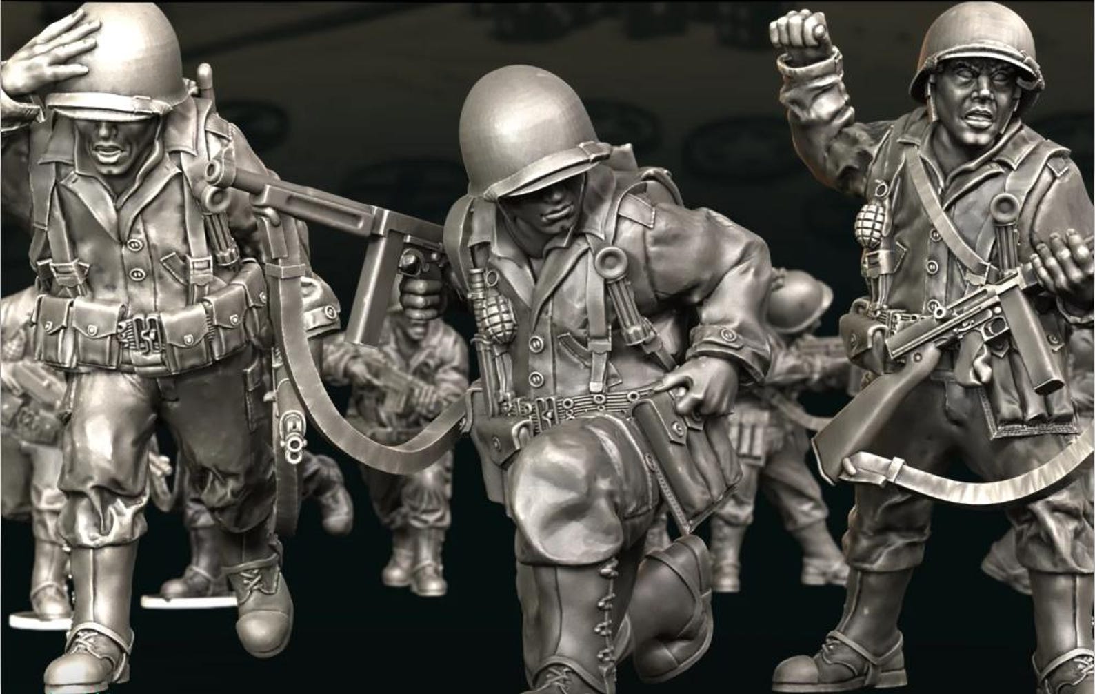 28mm WW2 US Rangers 2 - Etsy
