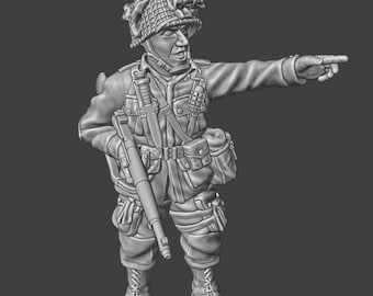 28mm ww2 us airborne nco indicating