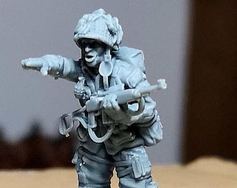 28mm WW2 US paratrooper NCO