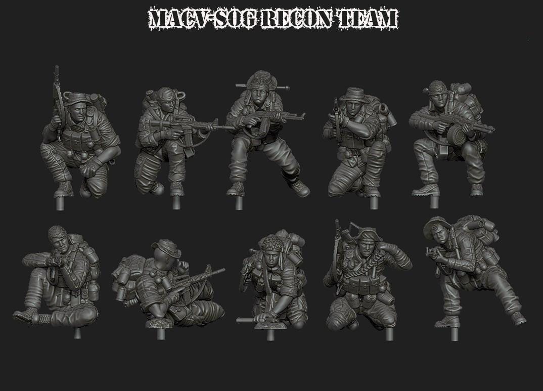 28mm Modern MACV-SOG Tier - Etsy