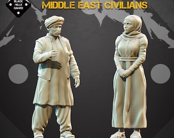 28mm Modern Middle East Civilians