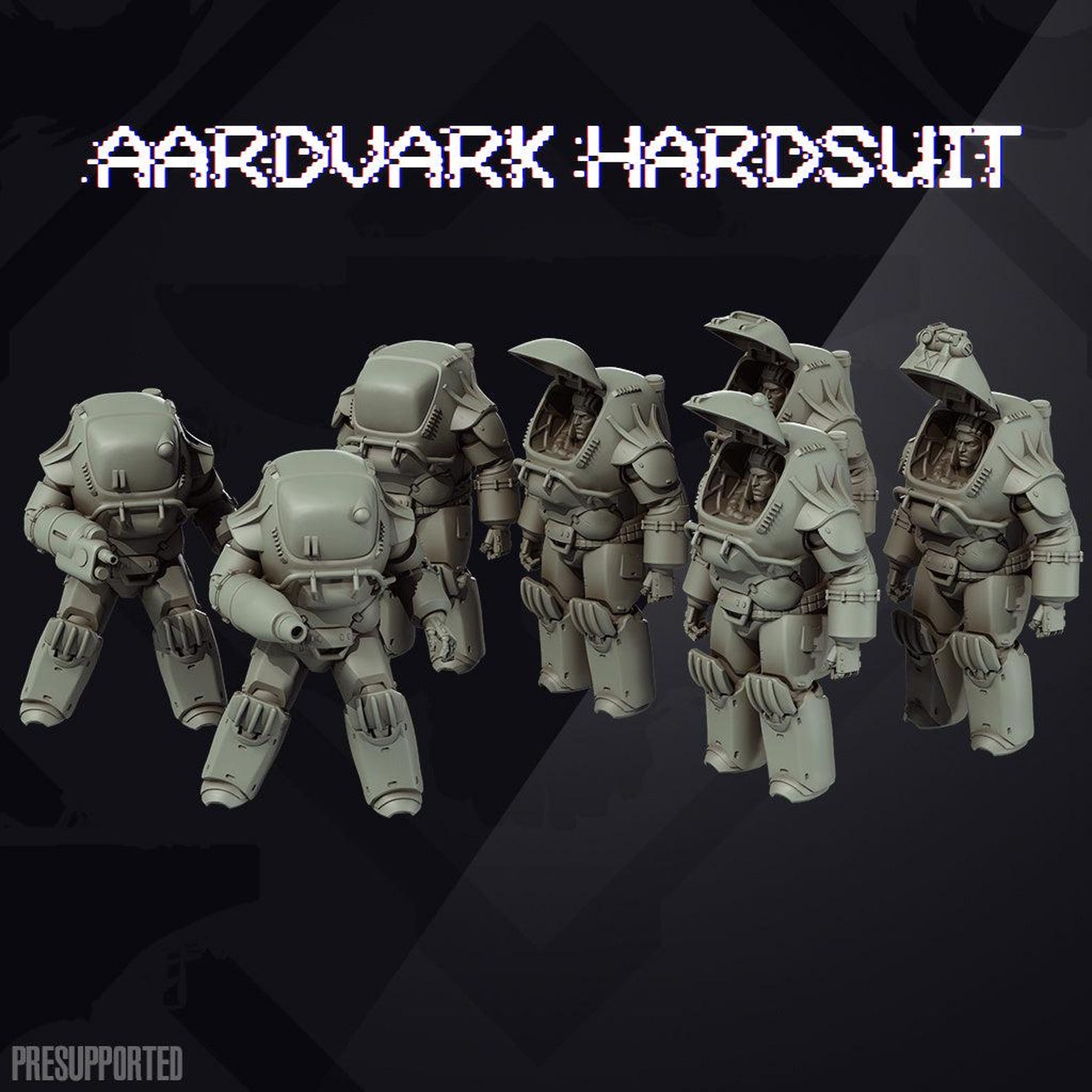 Hardsuit Tokens 32mm Aardvark Hardsuit 2 - Etsy