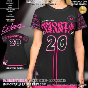Jersy Girl T Shirt Dress | Jersey Dress | Streetwear Dress | Jersey Tee Skirt | Urban Dress | Stoic Fashion
