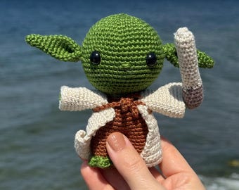 Gehäkelte Weltraum Kreatur Amigurumi Anleitung: DIY Star Wars Puppe (PDF Download)