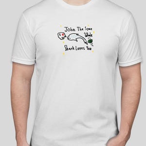 John Space Whale Shark, T-Shirt