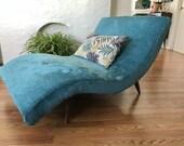 MID CENTURY MODERN Adrian Pearsall Wave Chaise Lounge LosAngeles