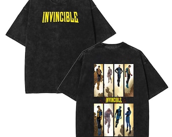 Comfort Colors® Limited Invincible Mark Superhero T Shirt, Unisex Shirt, Graphic Tee, Superhero Costume, Comic Book Fan Gift Mineral Wash