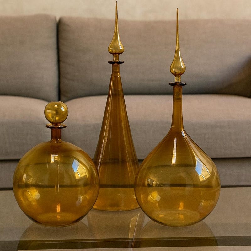 Vintage Vanity Decanter - Etsy