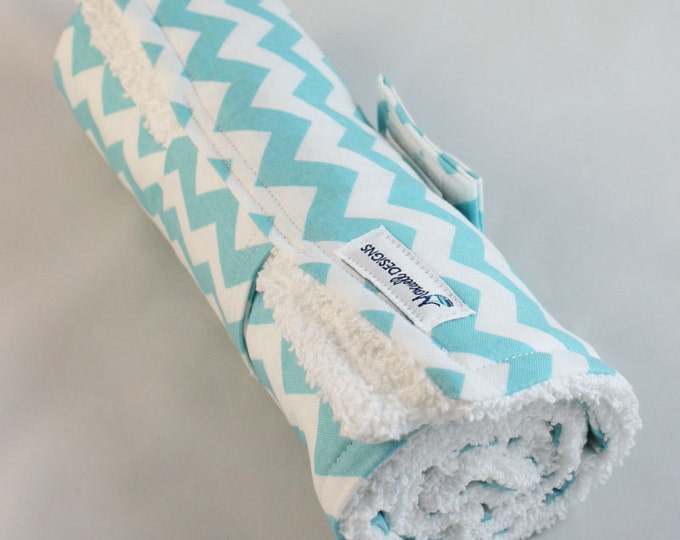 Baby Change Mat Baby Change Pad Travel Change Pad Aqua Etsy