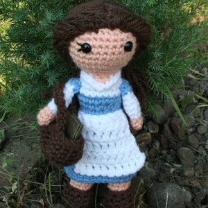 PDF Pattern Cutie French Peasant inspired by Beauty and the Beast Amigurumi Crochet Doll