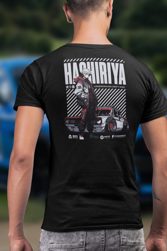 K Tsuchiya Drift King Graphic T-shirt: Vintage Streetwear Tee