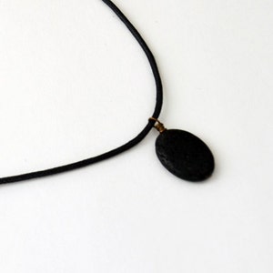 Collier d&#39;huiles essentielles en coton, collier diffuseur de pierres de lave, collier unisexe, bijoux végétaliens, collier pour hommes, collier unisexe, collier d&#39;aromathérapie