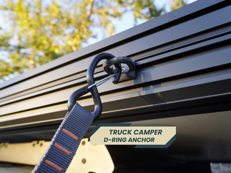 D-Ring Anchor/Lashing point for Truck campers—Roof Top Tents