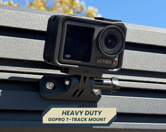 Heavy Duty GoPro mount for Truck campers and Roof racks