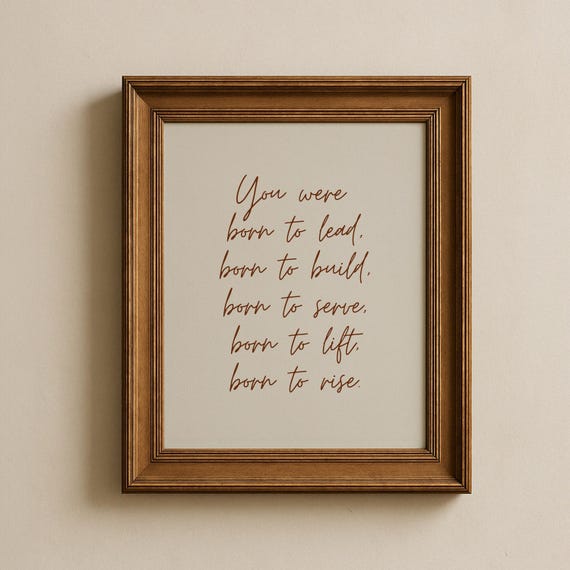 Female Office Art Inspirational Workspace Print Motivational Quote Poster Woman Empowerment Wall Piece Professional Desk Artwork Uplifting