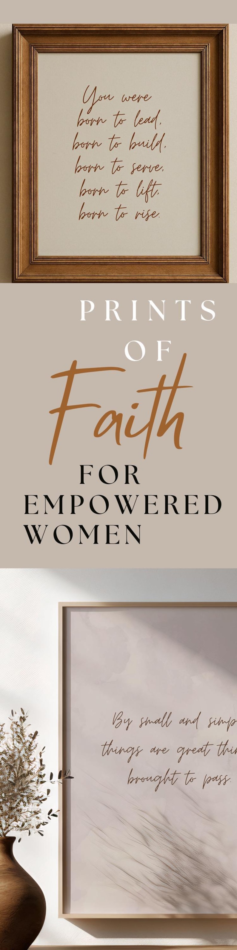 Female Office Art Inspirational Workspace Print Motivational Quote Poster Woman Empowerment Wall Piece Professional Desk Artwork Uplifting image 13