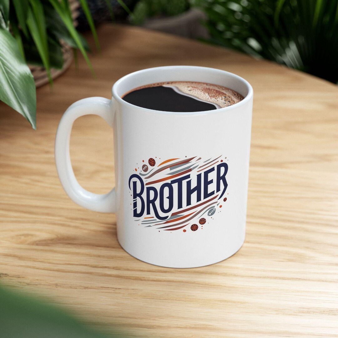 Le mug Brother love - bleu
