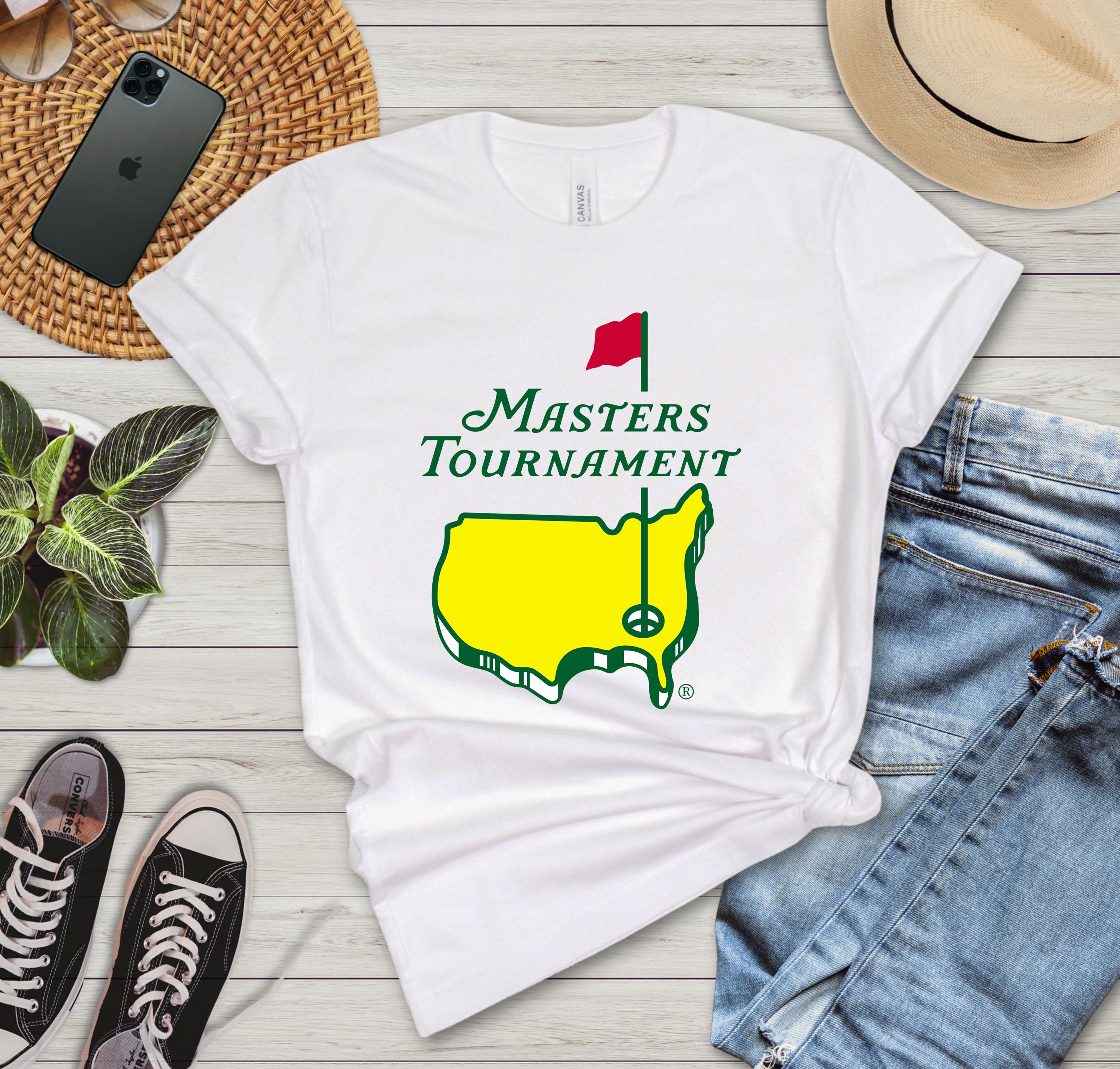 トップス golf Masters ticket shirt Official Masters Micro Stripe Performance Golf Shirt - Green