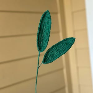 Crochet Lemon Leaf Pattern PDF (US terms)