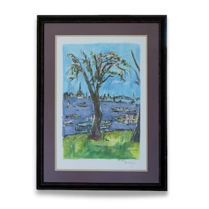 Bob Dylan Signed Print - &#39;Sunday Afternoon&#39; 91/295 - Limited Edition
