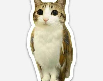 Meowl Sticker