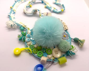 Handmade Sensory Pendant, Calming Fidget Toy for Babies