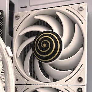 2-inch PC Fan Nose Cone | Lightweight, Aerodynamic Fan Mod for 120mm & 140mm Fans