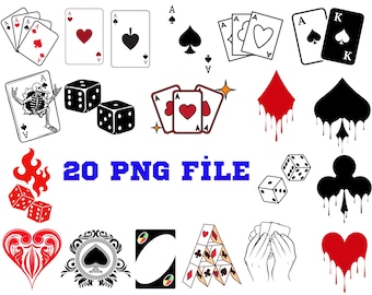 トランプ 4 png、ポーカー トランプ 赤いハート、黒いハート