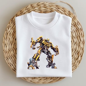 Bumblebee png, Bumblebee ,clipart, Bumblebee , Bumblebee, clip art, transformers, superhero, robot png, digital Download, yellow Robot,