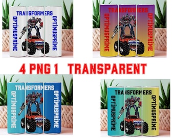 optimus prime tumbler wrap,4 PNG file,transformer tumbler design,20 oz skinny tumbler wrap,robot hero cup sleeve,autobot tumbler png,kids