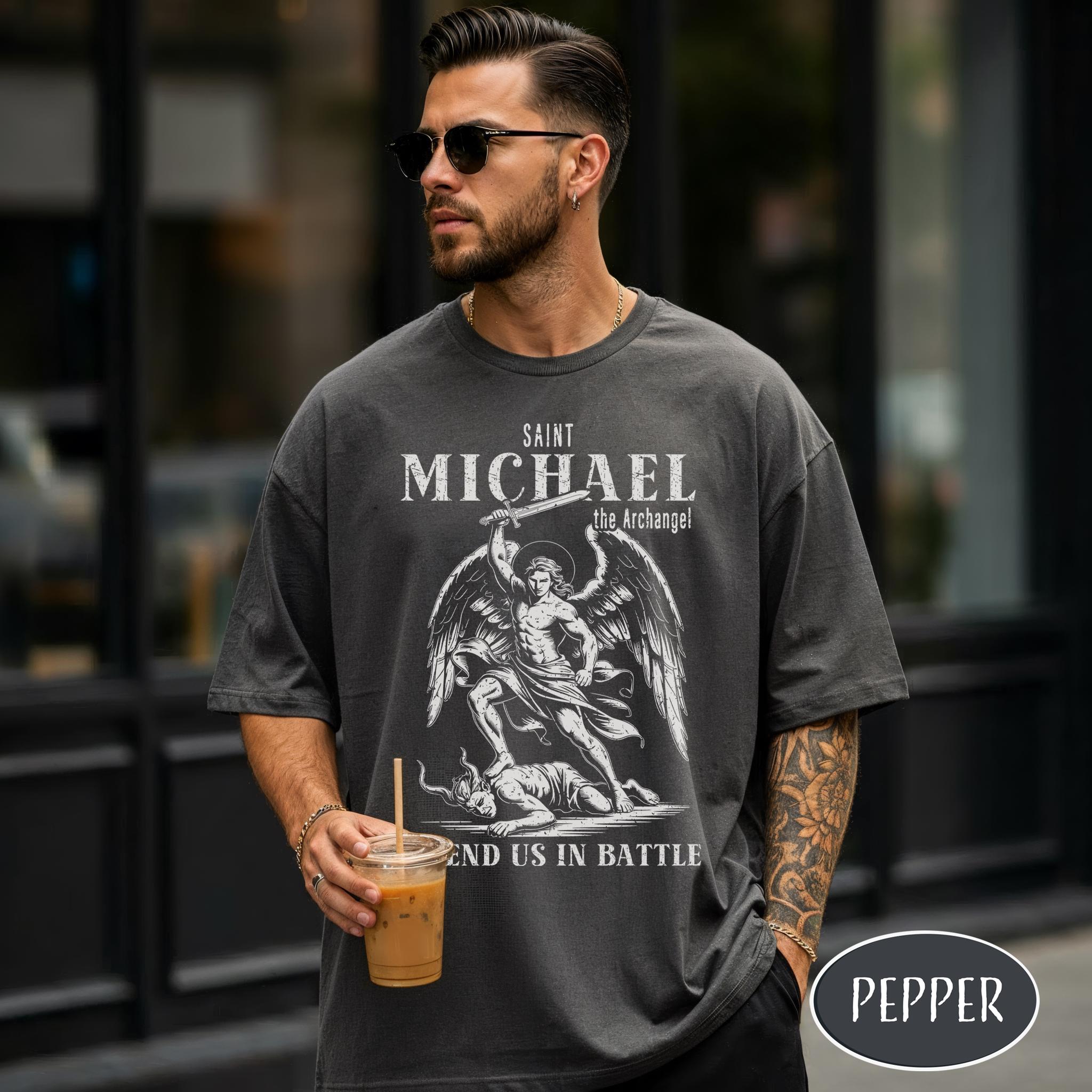 SAINT MICHAEL DT_SS TEE HLY&VIRTS Buy St Michael T Shirt Online In